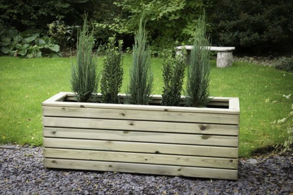 Long Wooden Planter - 1200mm x 400mm