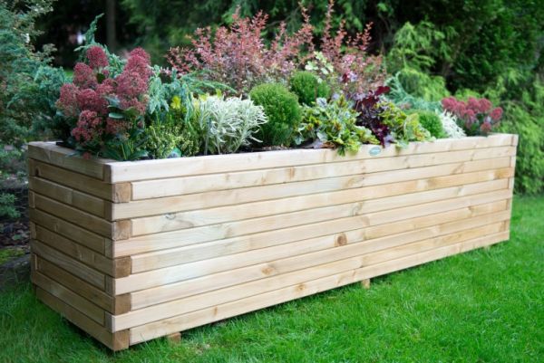 Lomello Wooden Planter - 1800mm x 500mm