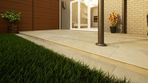 Porcelain Paving - 1200mm x 600mm x 20mm Kandla Grey