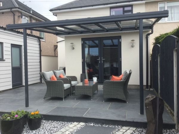 Simplicity 6 Aluminium Pergola / Veranda - 8000mm