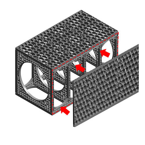 Terravault Root Protection - Blocking Side